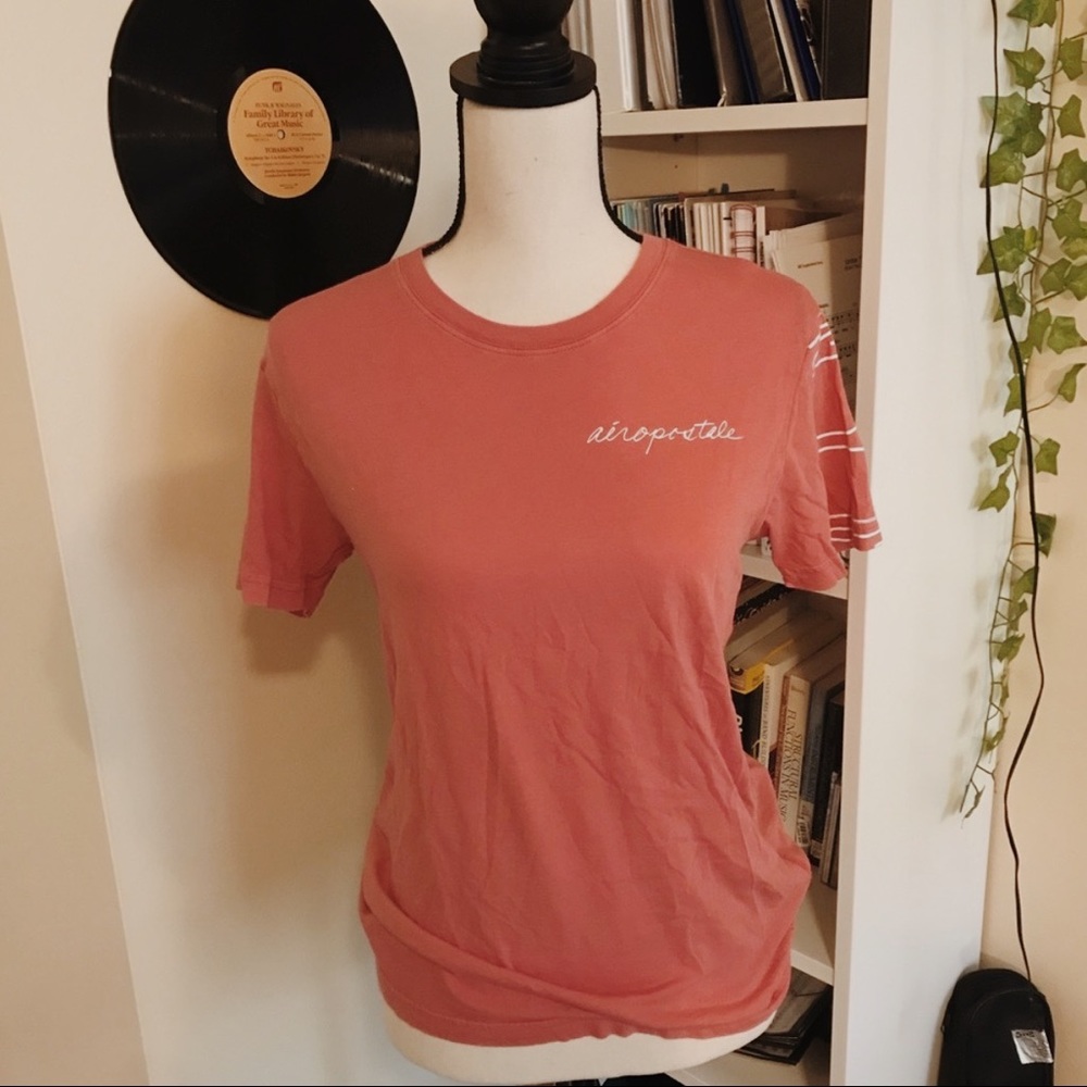 aeropostale coral nyc t shirt | size xsmall